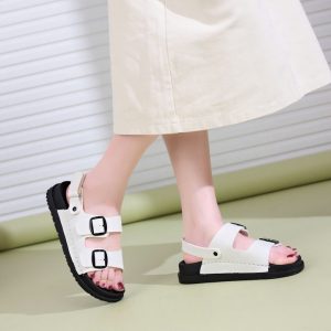 Sandal 2 quai ngang, giày đi học học sinh
